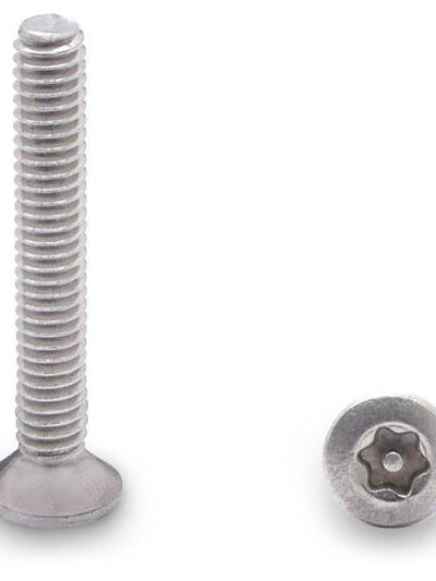 PARTITION HARDWARE SCREW #8-32X 1″ OVAL STAINLESS STEEL