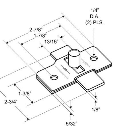 SLIDE LATCH-CRSS