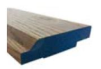 L.F RED OAK FLAT SGL 4″X13/16″X10′